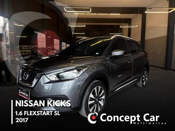 NISSAN KICKS 1.6 16V FLEXSTART SL 4P XTRONIC NISSAN KICKS 1.6 16V FLEXSTART SL 4P XTRONIC